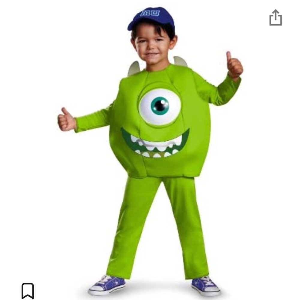 Mike wazowski costume size 3/4